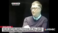 Bill Gates saying to Trump not to investigate vaccine safety